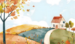 田园漫画,漫画中的诗意乡村画卷